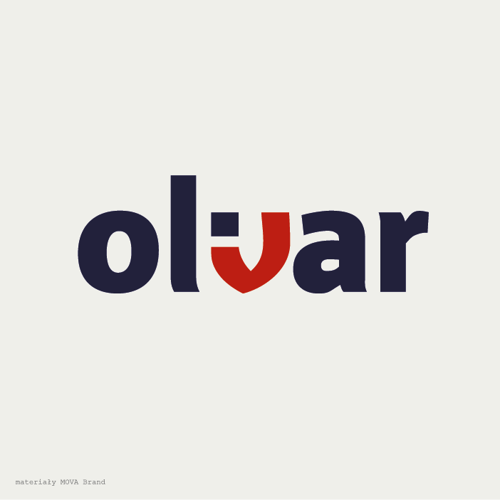 Logotyp - system identyfikacji wizualnej - MOVA Brand - branding