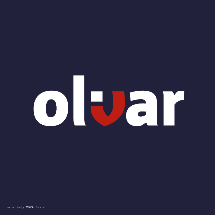 Logotyp - system identyfikacji wizualnej - MOVA Brand - branding